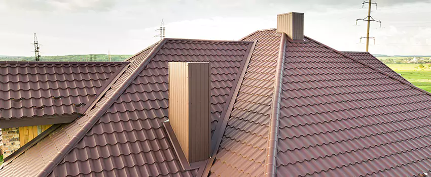 Residential Chimney Flashing Restoration in Oshawa, ON