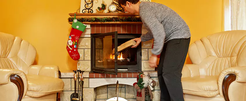Gas to Wood-Burning Fireplace Conversion Services in Oshawa, Ontario
