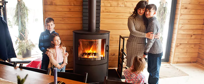 Morso Cast Iron Fireplace Insert Installation in Oshawa, Ontario