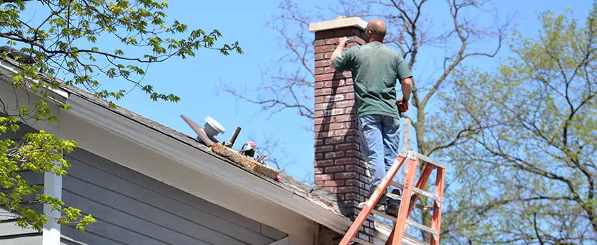 Vinyl and PVC Chimney Flashing Installation in Oshawa, ON