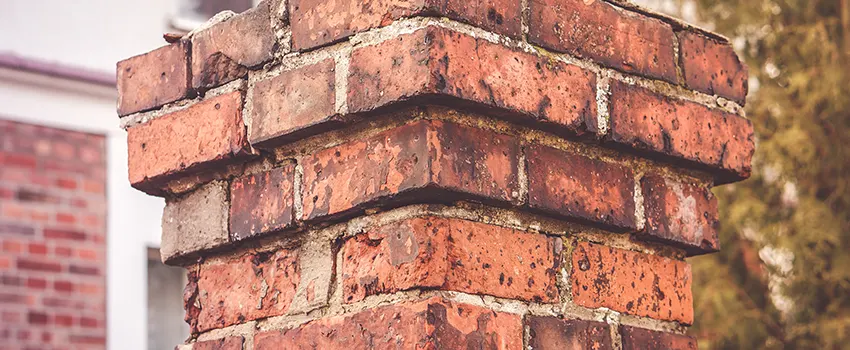 Cracked Chimney Bricks Repair Cost in Oshawa, Ontario