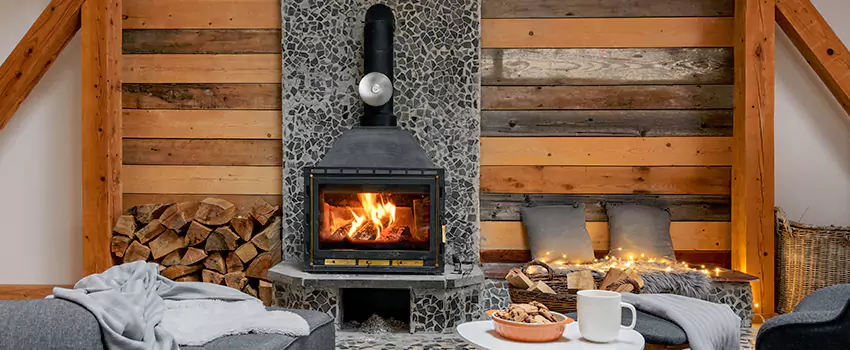 Thelin Hearth Products Direct Vent Gas Stove Fireplace Inspection in Oshawa, Ontario